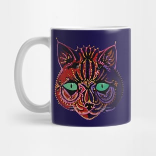 Louis Wain, Kaleidoscope Cat Mug